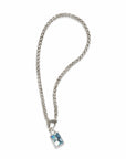 Chanour Necklace Handmade Aqua Cosmo Pewter Necklace - NN3525