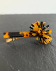 Cookie & the Dude Hair Accessory tortoise PomPom Burst Hair Clip  ((Side Hustle Accessories))