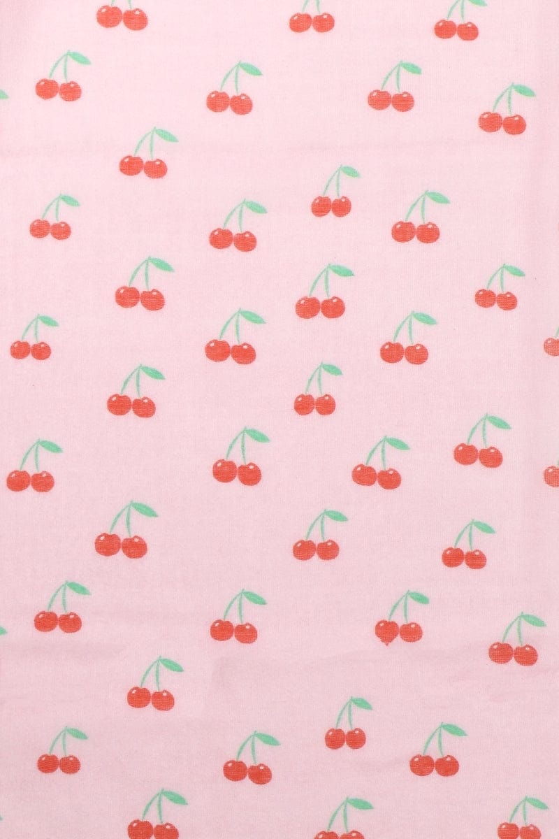 Haystacks Cherry Festival Printed Cotton Modal Scarf