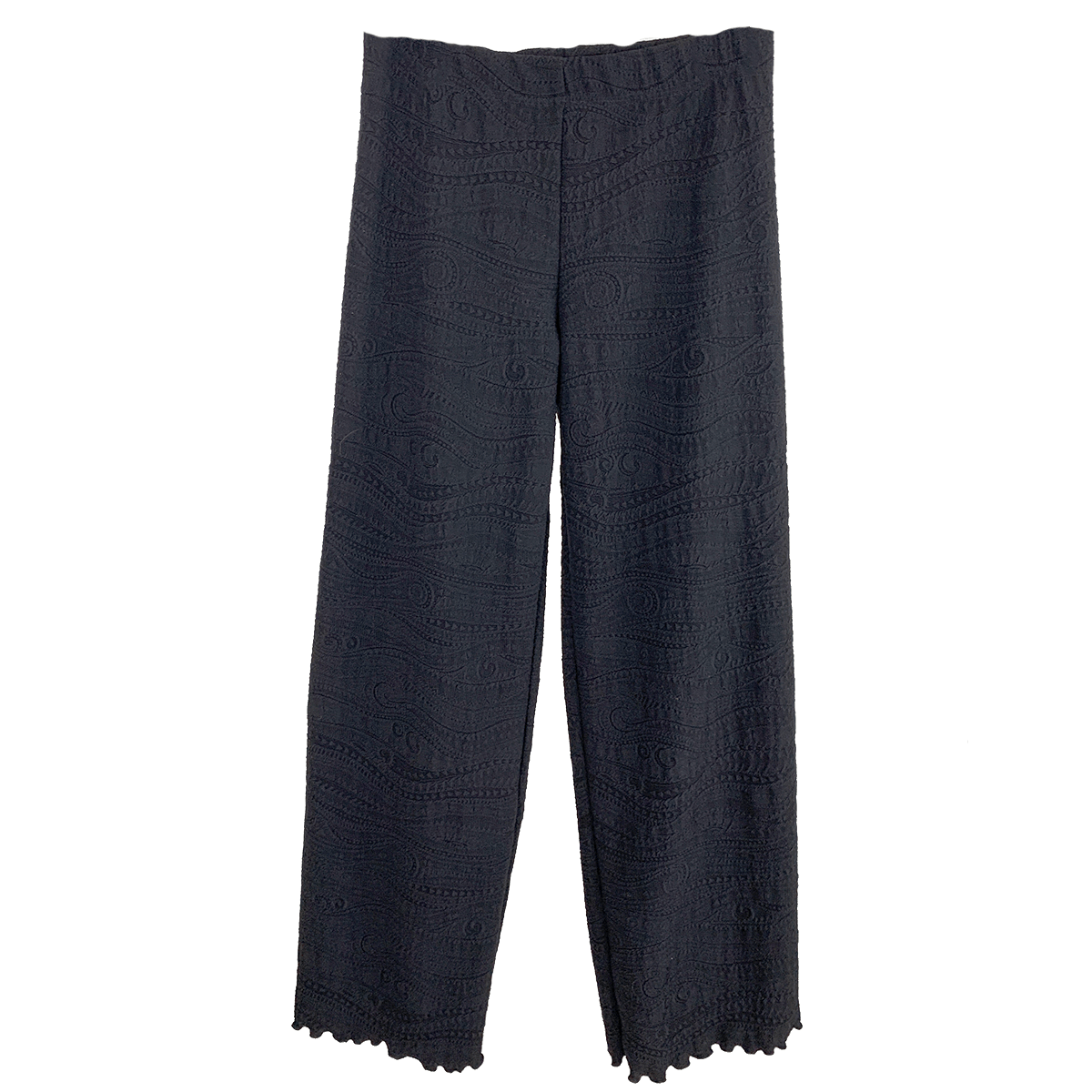 Haystacks Energy Pant Black Catty Jacquard Knit Energy Pant