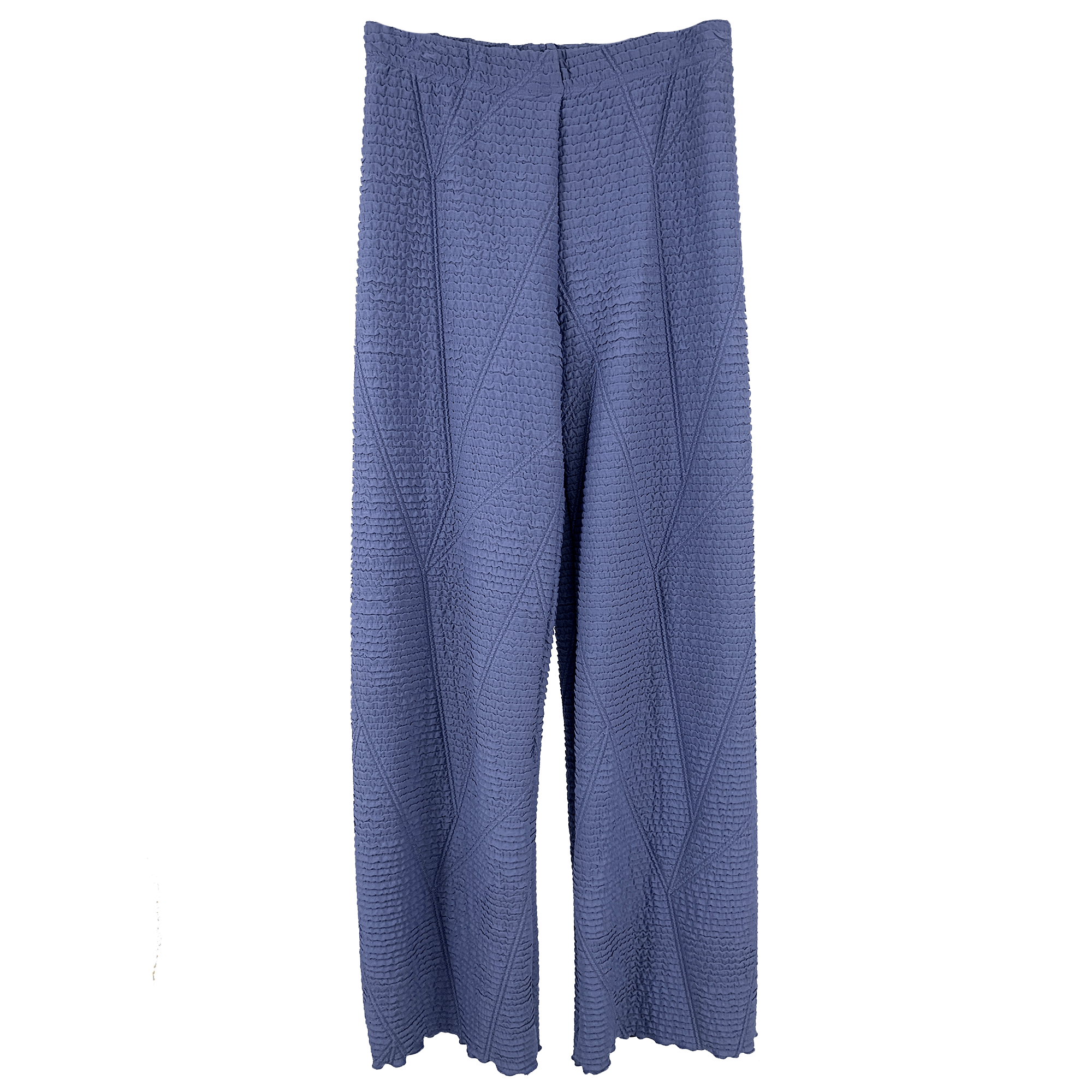 Haystacks Energy Pant Blue Indigo Muira Jacquard Knit Energy Pant