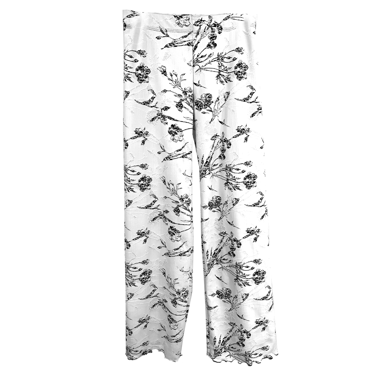 Haystacks Energy Pant White Floretin Jacquard Knit Energy Pant