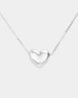 Haystacks jewelry Delicate Heart Pendant Necklace - Silver & Gold!