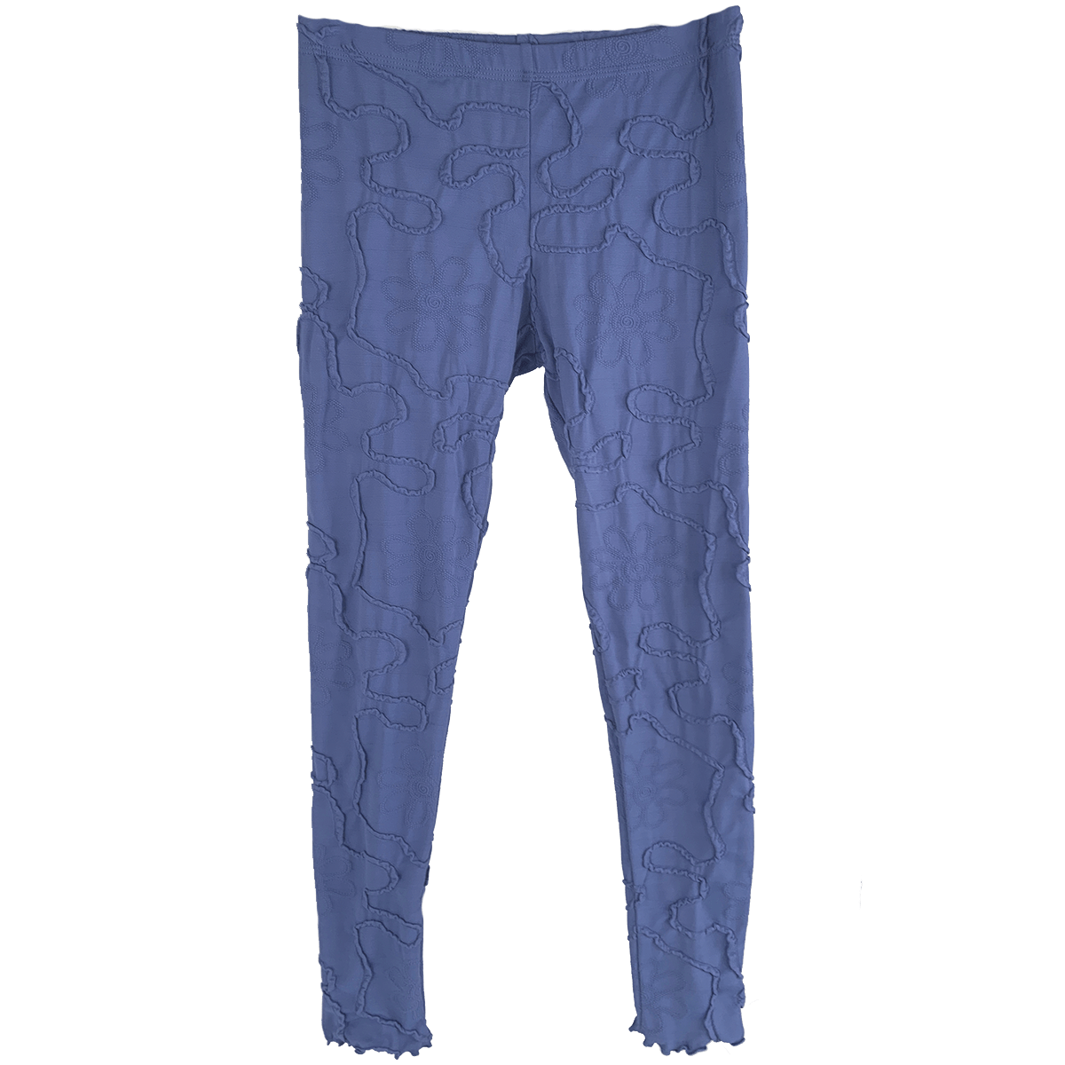 Haystacks Legging One Size Bijou Blue Conduit Jacquard Knit Leggings