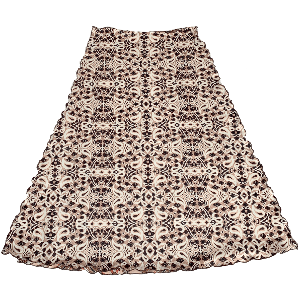 Haystacks Long Bias Sagebrush Meadow Reversible Long Bias Skirt