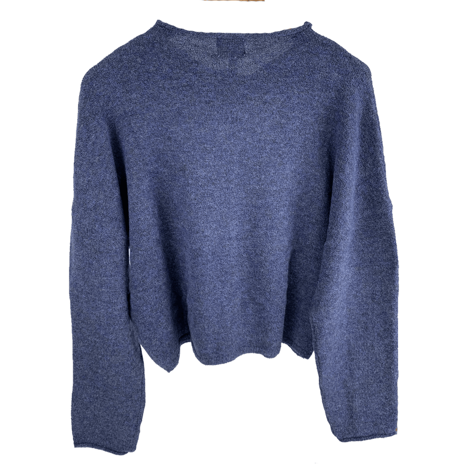 Haystacks One Size/Free Size Everything Super Soft Knit Cardigan - Bijou Blue