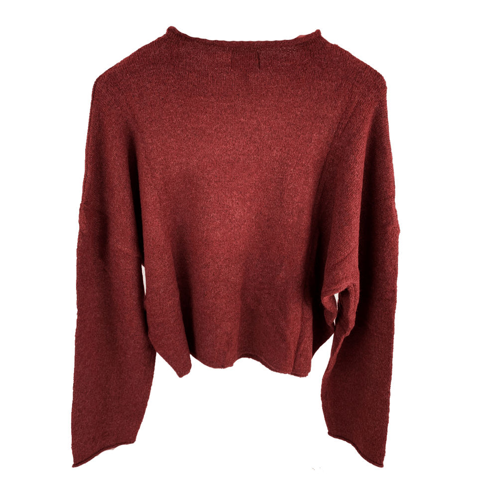 Haystacks One Size/Free Size Everything Super Soft Knit Cardigan - Fire Brick