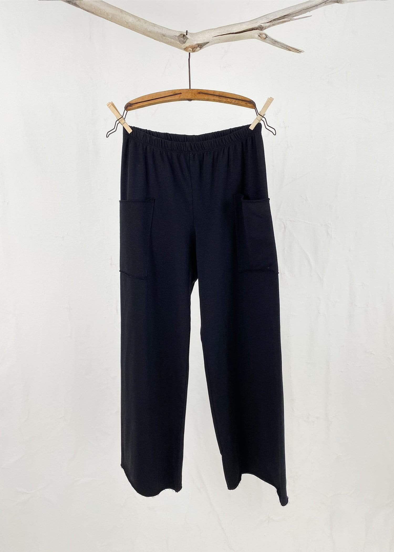 Haystacks pant Black / Small Haystacks Terry Leelanau Cotton Full Length Pant