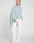 Haystacks poncho Basic Solid Soft and Easy Poncho - Light Blue