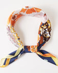 Haystacks scarf Mountain Floral Satin Bandana