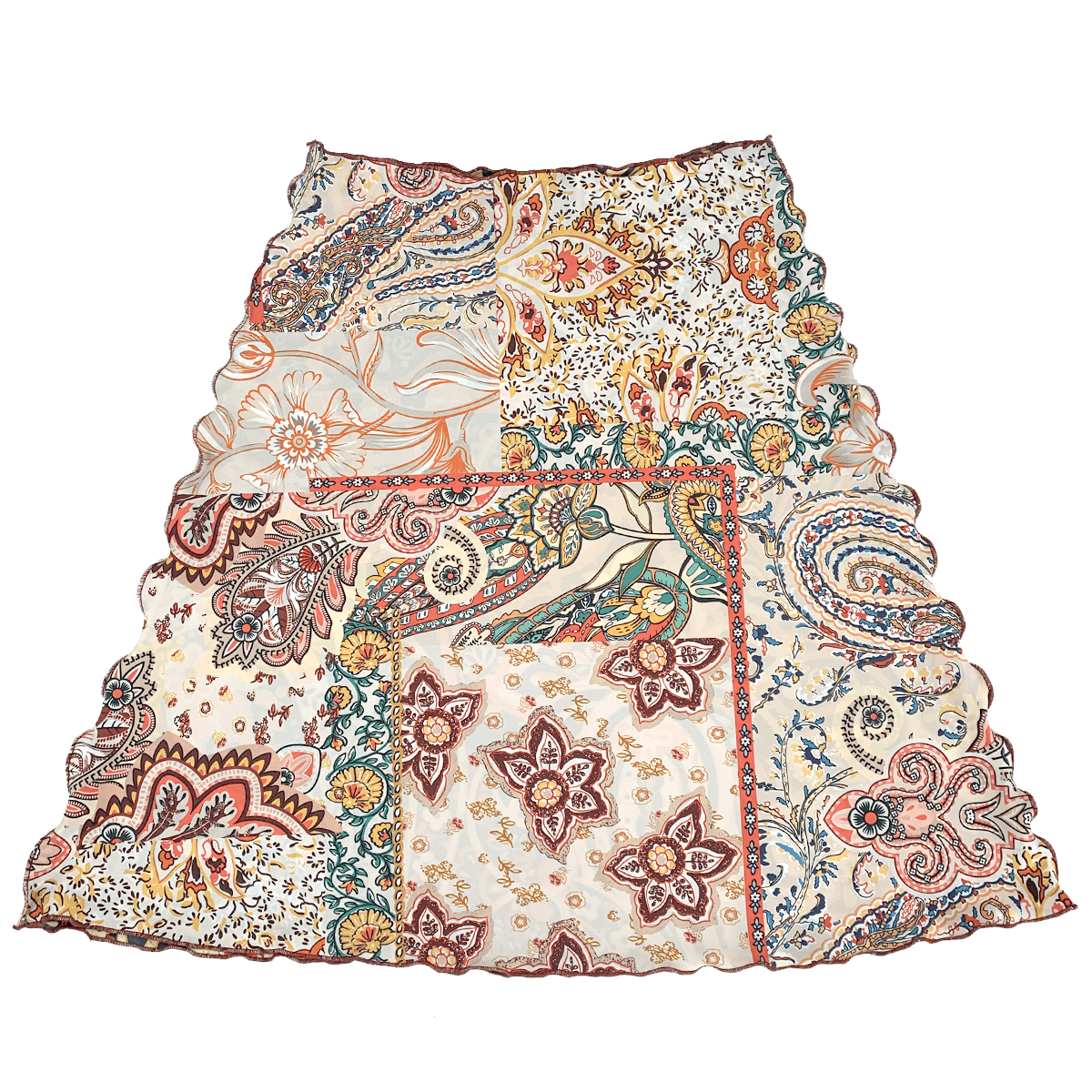 Haystacks Switchstacks Bias Bohemian Switchstacks Reversible Bias Skirt