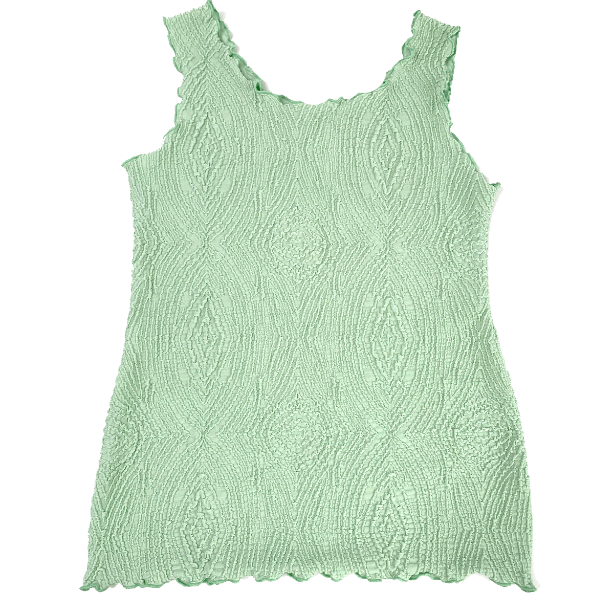 Haystacks top Cameo Green Plan Charming Tank