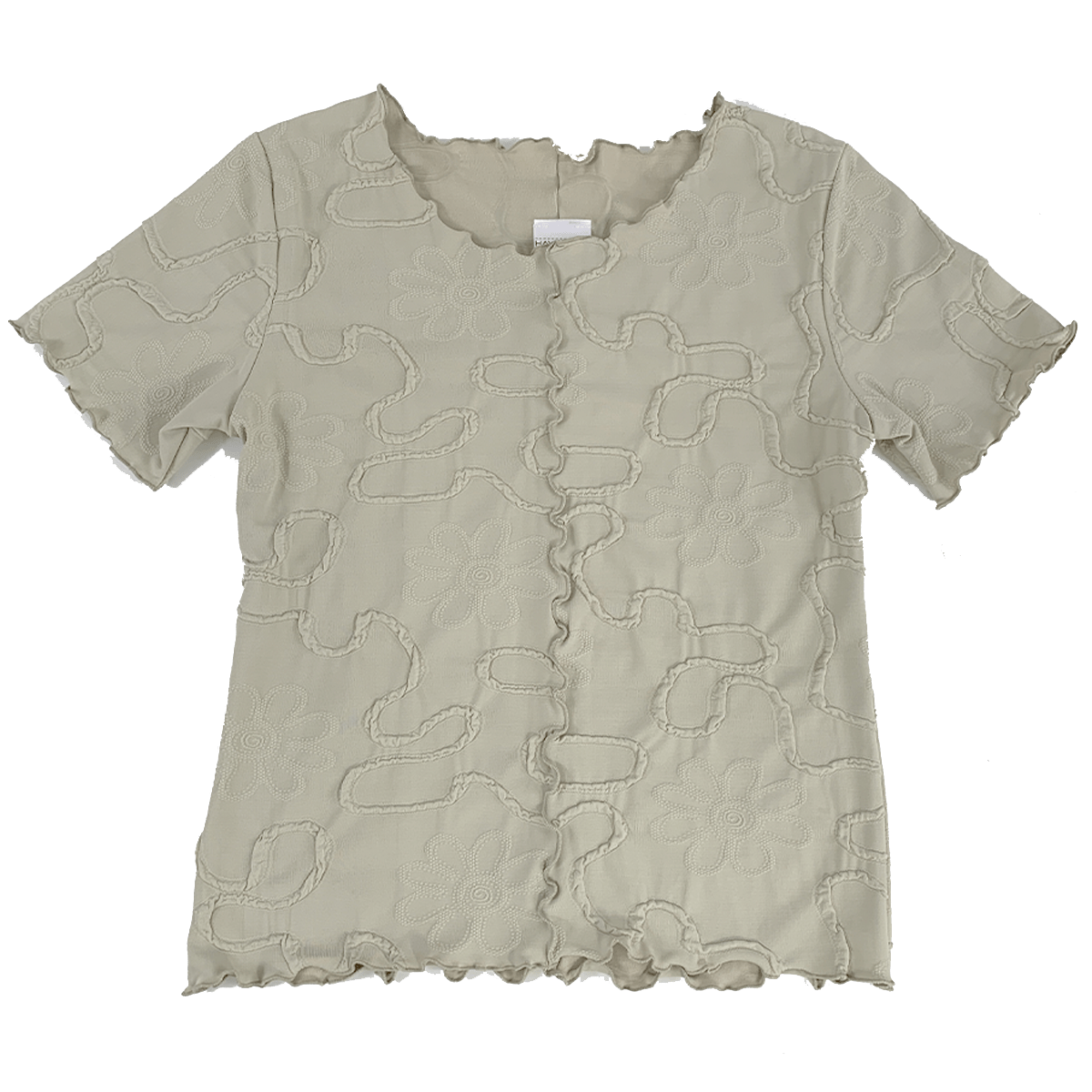 Haystacks top Eucalyptus Conduit Short Sleeve Lettuce Tee