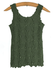 Haystacks top Thyme Lyrac Textured Charming Tank Top