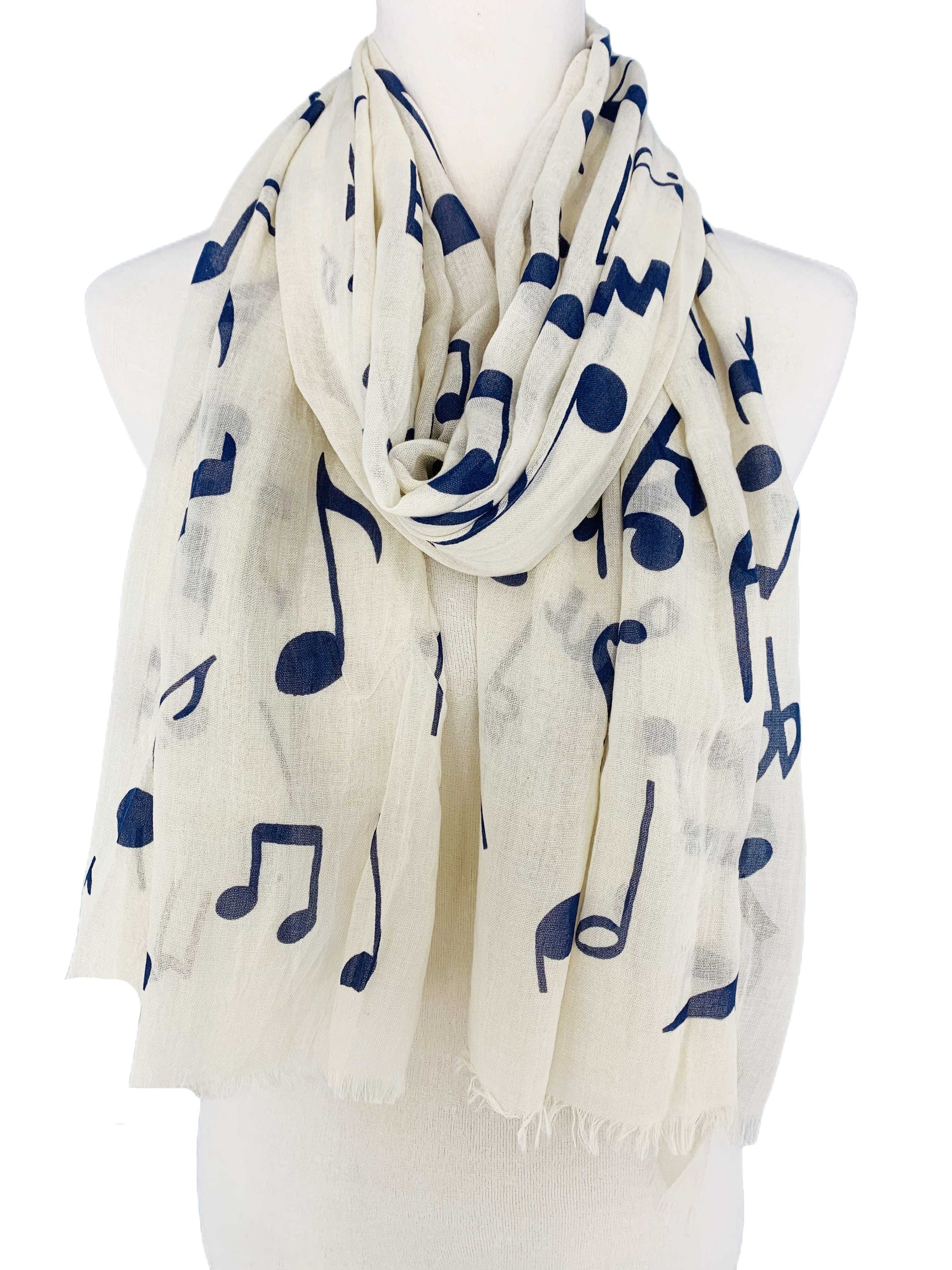 JC Sunny Fashion Musical Notes Scarf