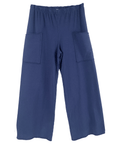 Leelanau Cotton pant Officer / Small Haystacks Leelanau Cotton French Terry Cropped Pant