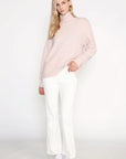 Look by M Sweater Basic Mock Neck Sweater