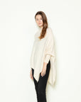 Look by M Sweater Handkerchief Hem Sweater