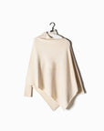 Look by M Sweater Ivory Handkerchief Hem Sweater