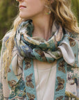 Market of Stars Earth & Sky Scarf with Tree Print