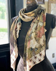 Market of Stars I Dream In Flowers Bohemian  Scarf with Bees