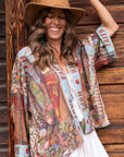 Market of Stars Love Language Pixie Duster Cropped Kimono w/ Faith, Hope