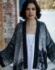 Market of Stars Stargazer Pixie Duster Cropped Kimono w/ Falling Stars