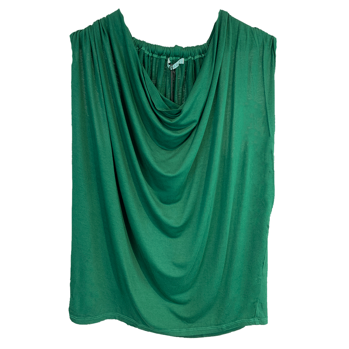 Michael Stars top Michael Stars Jersey Lycra Draped Neck Halter Top