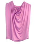 Michael Stars top Michael Stars Jersey Lycra Draped Neck Halter Top