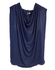 Michael Stars top Nocturnal Michael Stars Jersey Lycra Draped Neck Halter Top