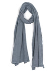 Nusantara Dove Thai Cotton Solid Scarf