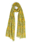 Nusantara Retro Floral Printed Cotton Modal Scarf