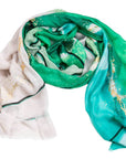 Top It Off Scarf Green Stephanie Scarves - Sale $2.85