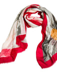 Top It Off Scarf Red Cordelia Scarf