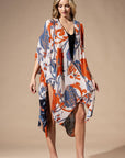 Urbanista ORANGE BLUE MULTI Orange Blue Multi Kimono