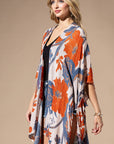 Urbanista ORANGE BLUE MULTI Orange Blue Multi Kimono