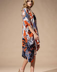 Urbanista ORANGE BLUE MULTI Orange Blue Multi Kimono