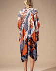 Urbanista ORANGE BLUE MULTI Orange Blue Multi Kimono