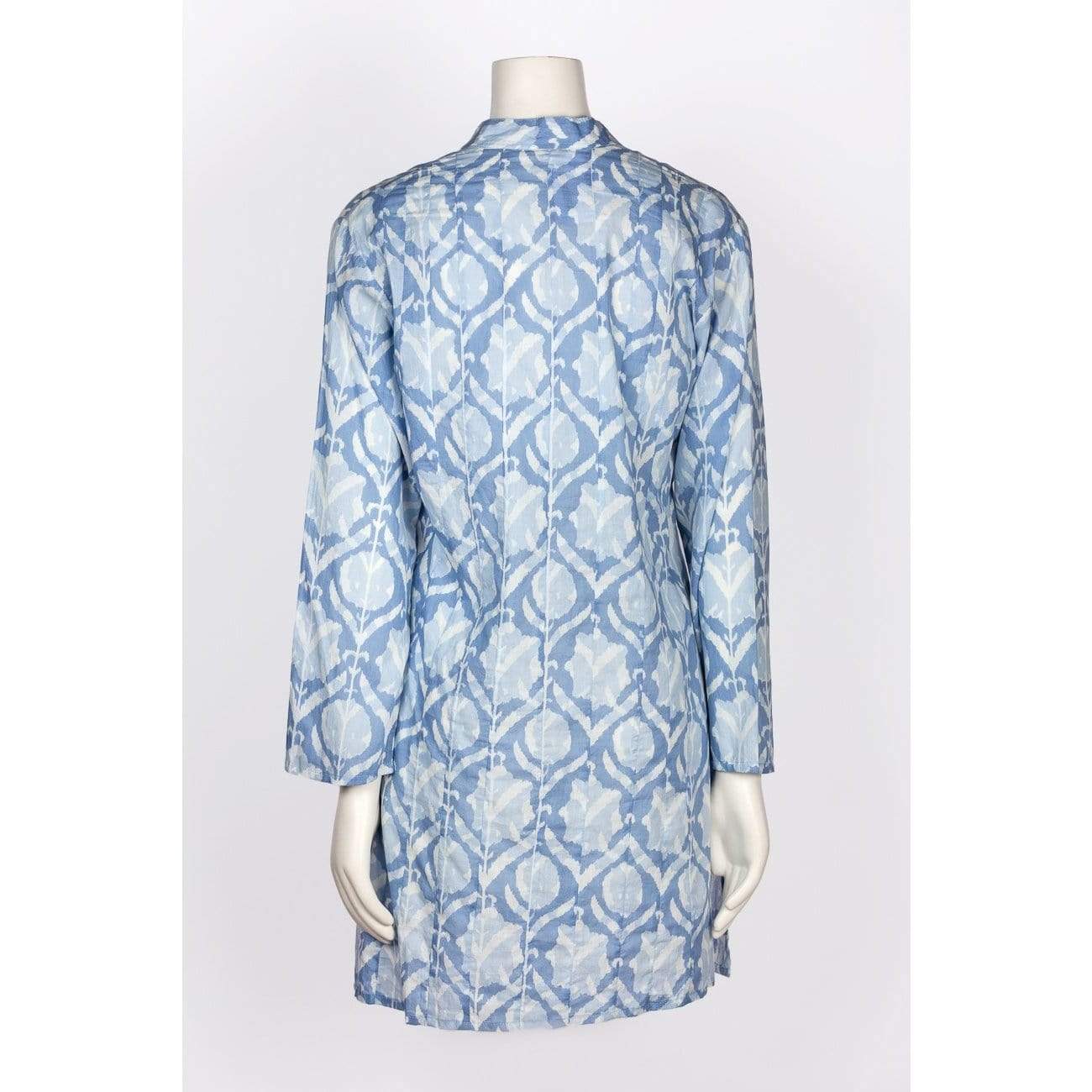 Dolma top Dolma Adisson Blue Button Up Tunic