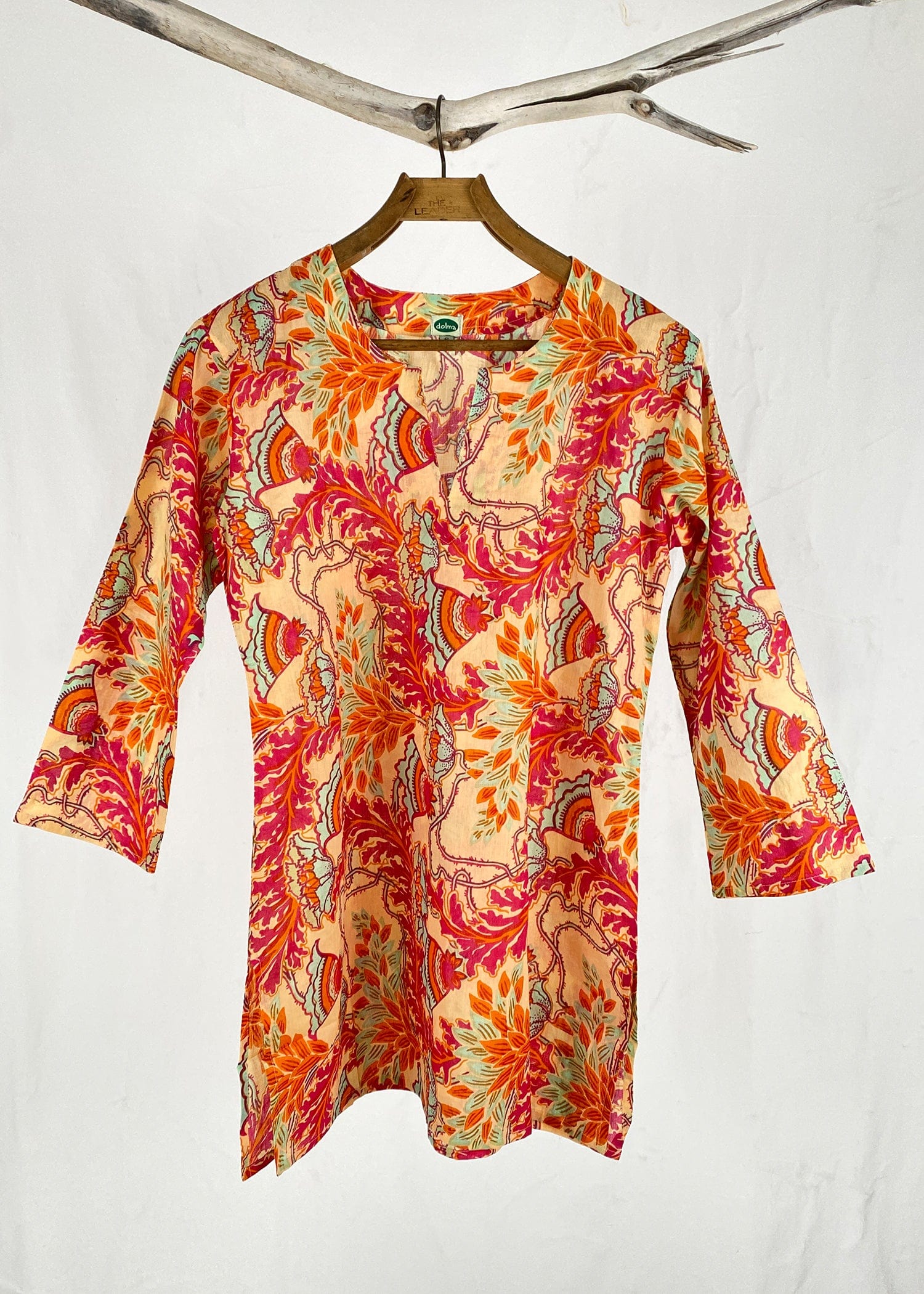 Dolma top Syl Printed Cotton Tunic