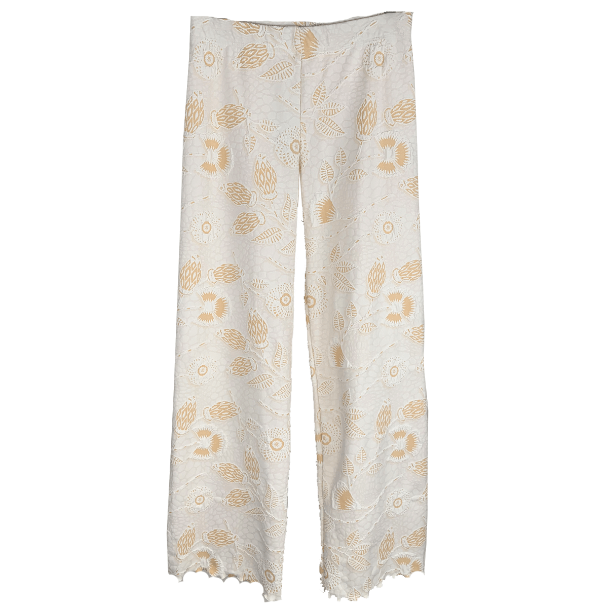 Haystacks Energy Pant Off White Campanula Full Length Pant