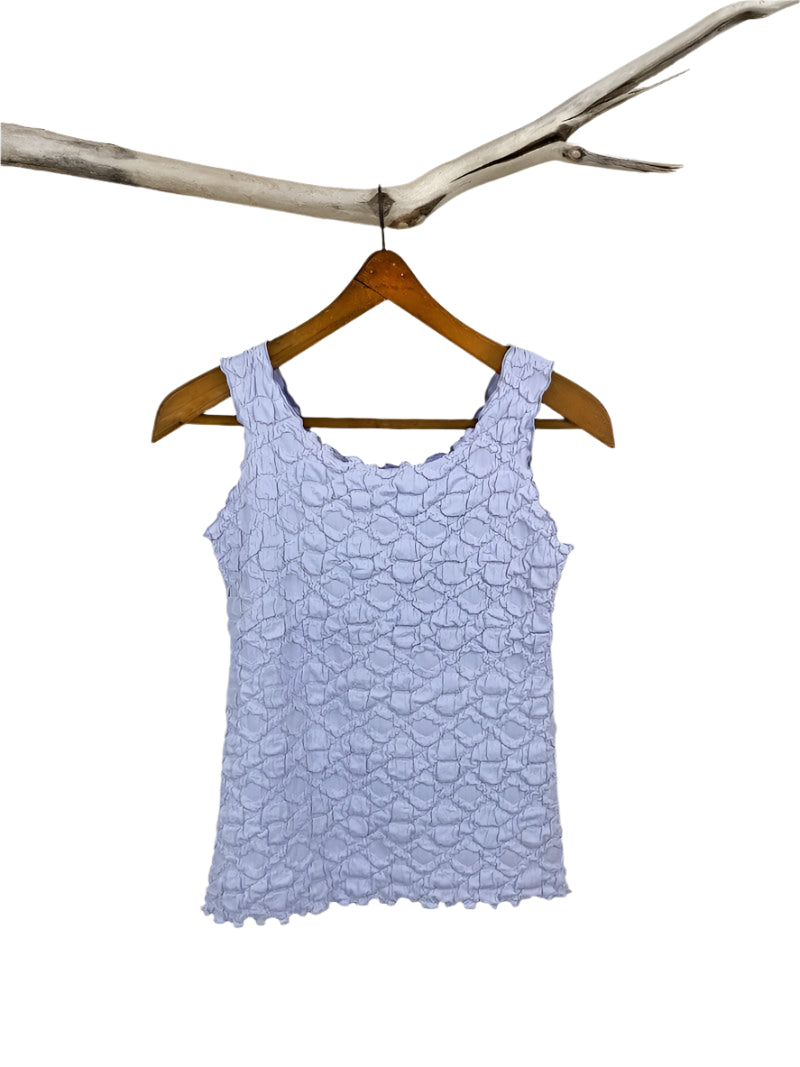 Haystacks Haystacks Halogen Blue Cable Charming Tank Top