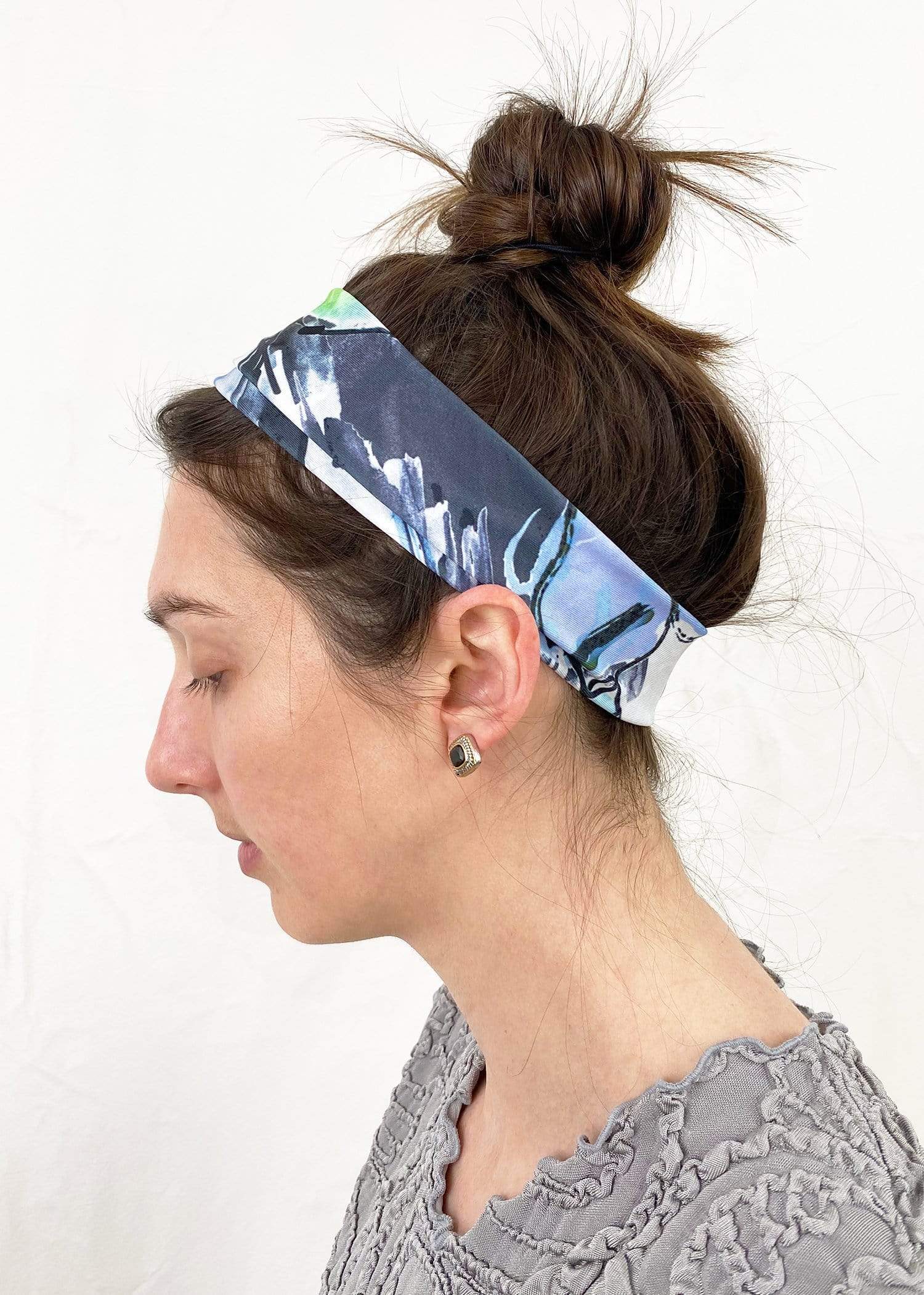 Haystacks headband Oceans Haystacks Printed Wide Headband