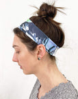 Haystacks headband Oceans Haystacks Printed Wide Headband