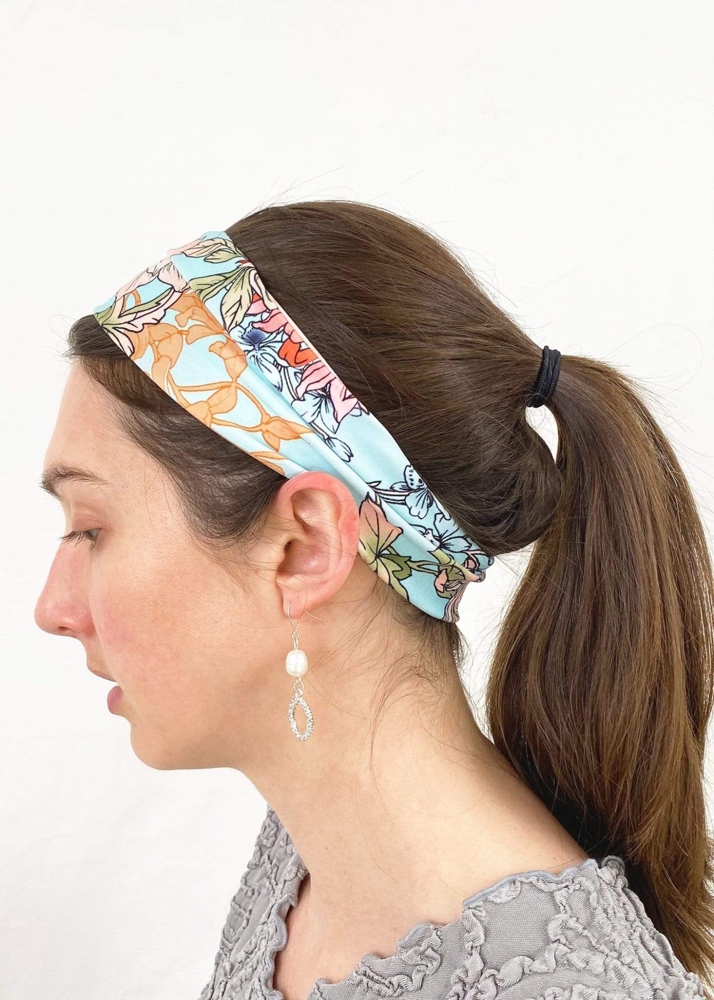 Haystacks headband Pearl River Haystacks Printed Wide Headband