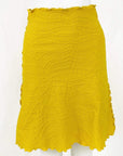 Haystacks Jacquard Knit Bias Ceylon Yellow Mateya Matelasse Jacquard Knit Bias Skirt