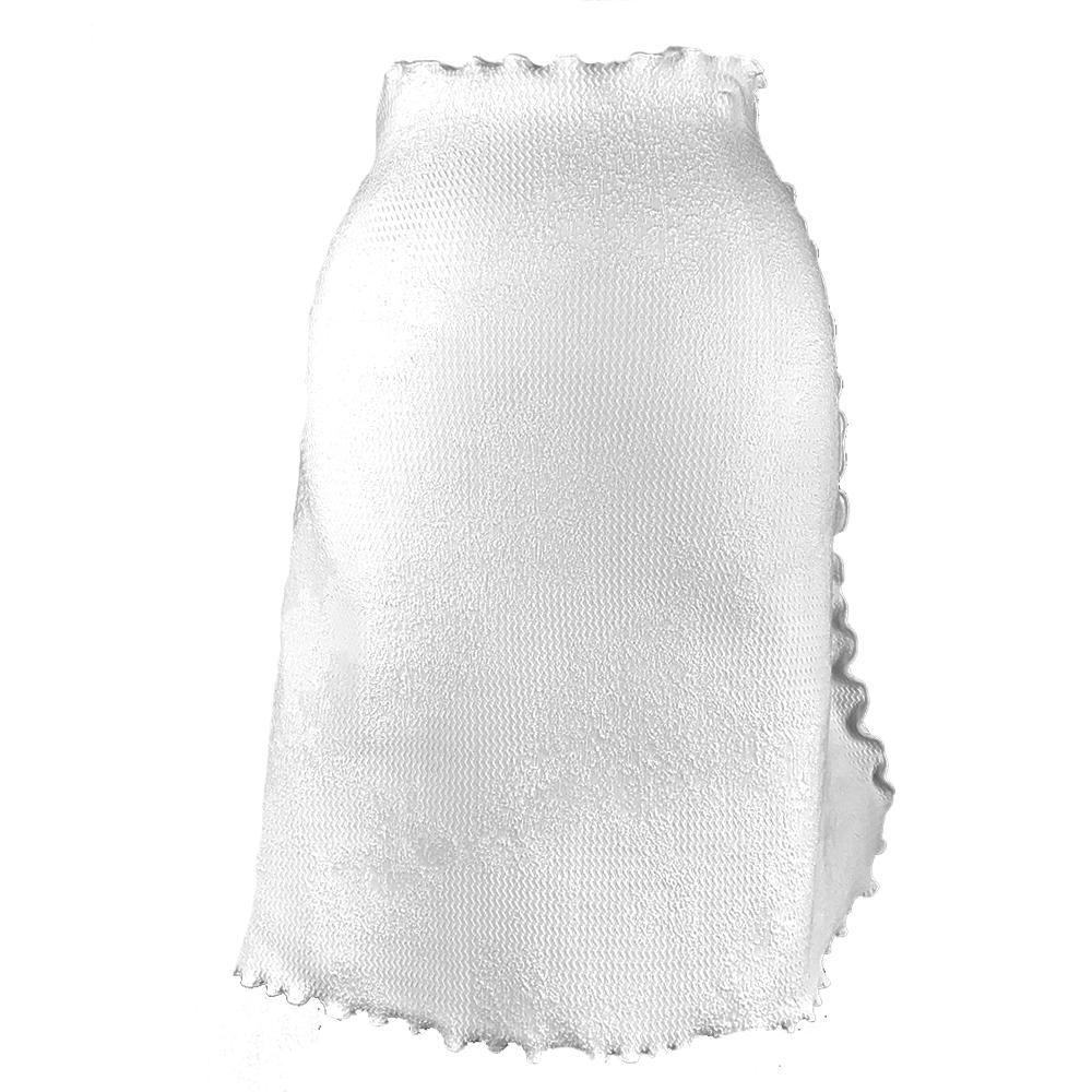 Haystacks Jacquard Knit Bias White Mousse Jacquard Knit Bias Skirt