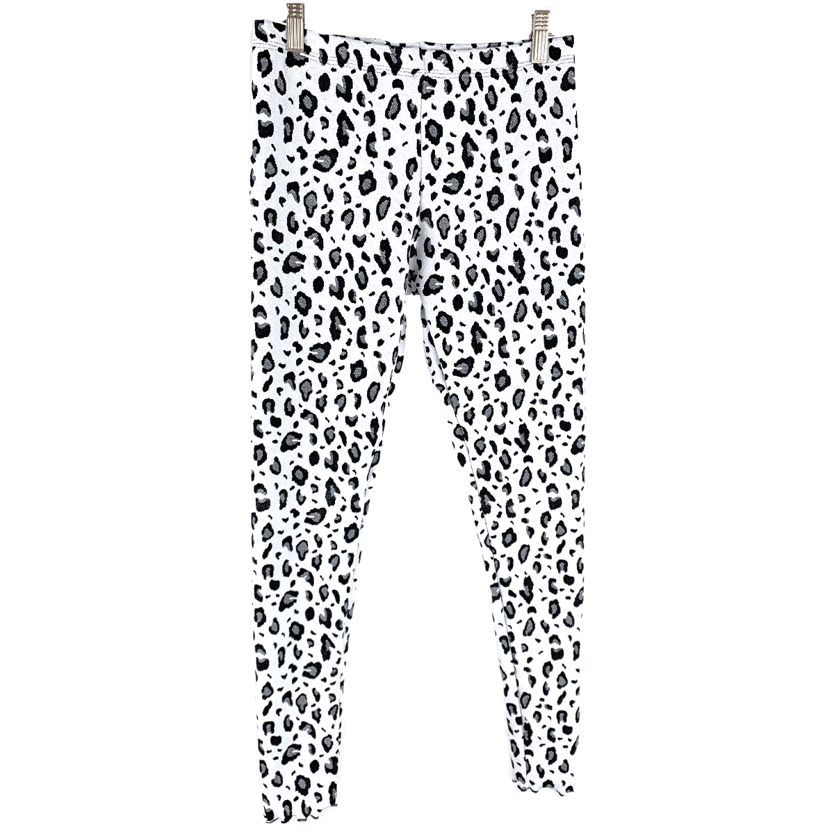 Haystacks Legging One Size White Onca Textured Legging