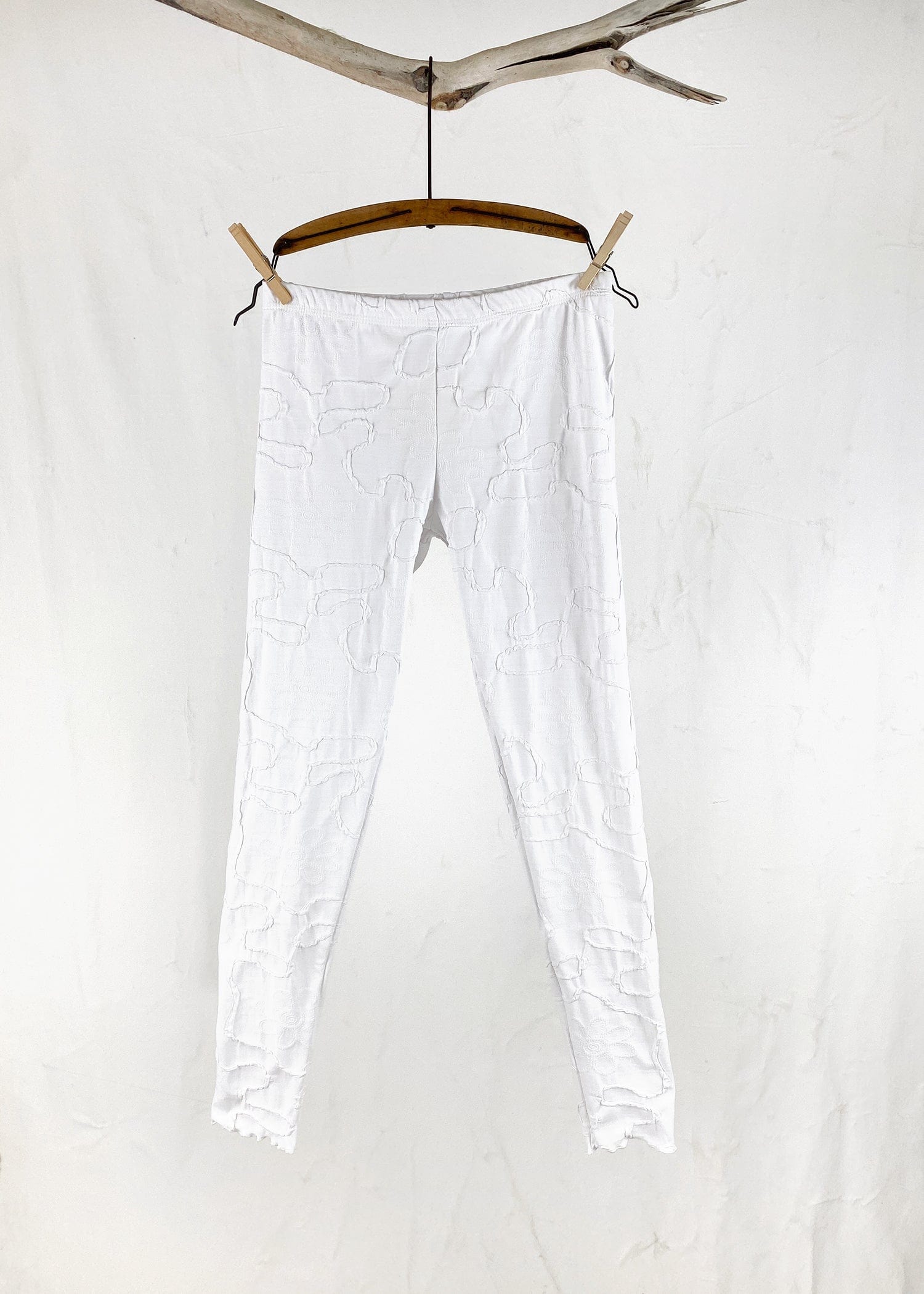 Haystacks Legging White Conduit Leggings