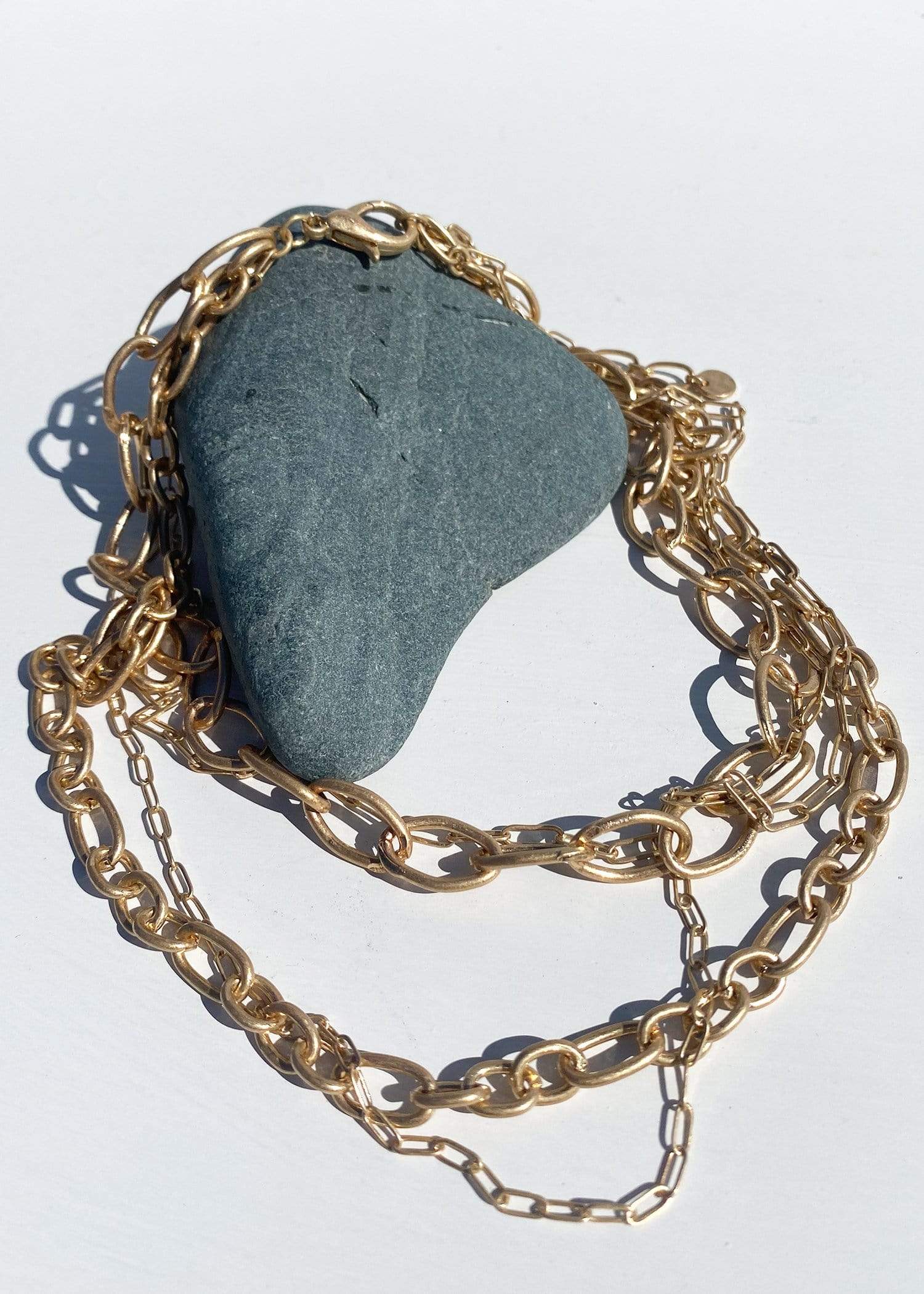 Haystacks Necklace Key Largo Layered Chain Necklace